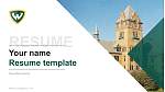Wayne State University Resume PPT Template