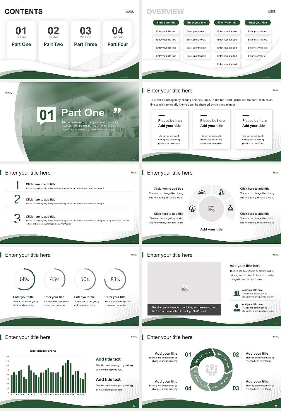 Webber International University Lecture Sharing and Networking Event PPT Template16:9 ratio PPT effect preview image2