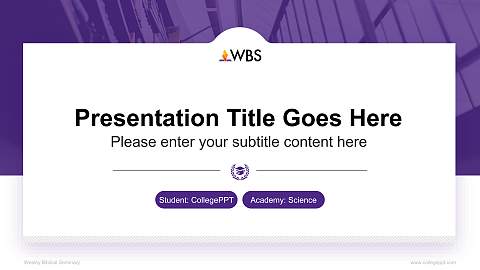 Wesley Biblical Seminary National Scholarship Defense PPT Template