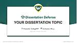 Wayne State University Graduation Thesis Defense PPT Template