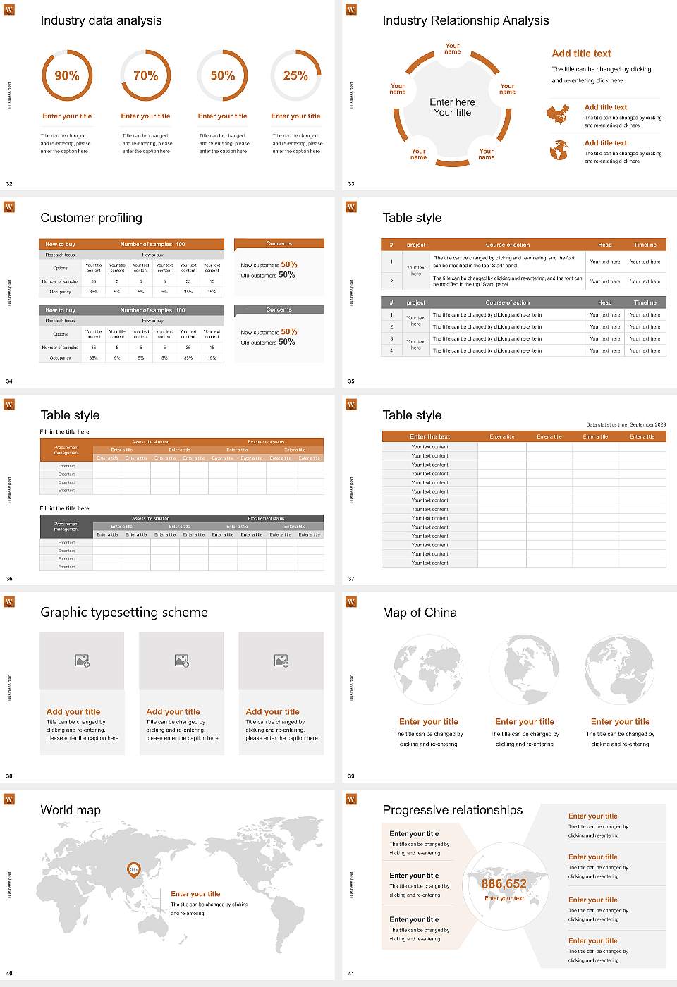 Waynesburg University Competition/Entrepreneurship Contest PPT Template16:9 ratio PPT effect preview image5
