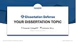 Washburn University Graduation Thesis Defense PPT Template