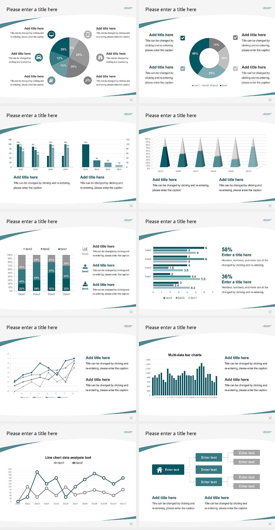 West Coast University-Center for Graduate Studies Course/Courseware Creation PPT Template4:3 ratio PPT effect preview image3