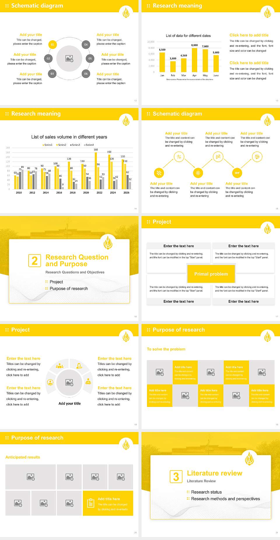 Wayland Baptist University Graduation Thesis Defense PPT Template4:3 ratio PPT effect preview image3