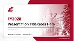 Washington State University Académique Modèle PPT