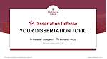 Washington College Disputation Powerpoint Vorlage