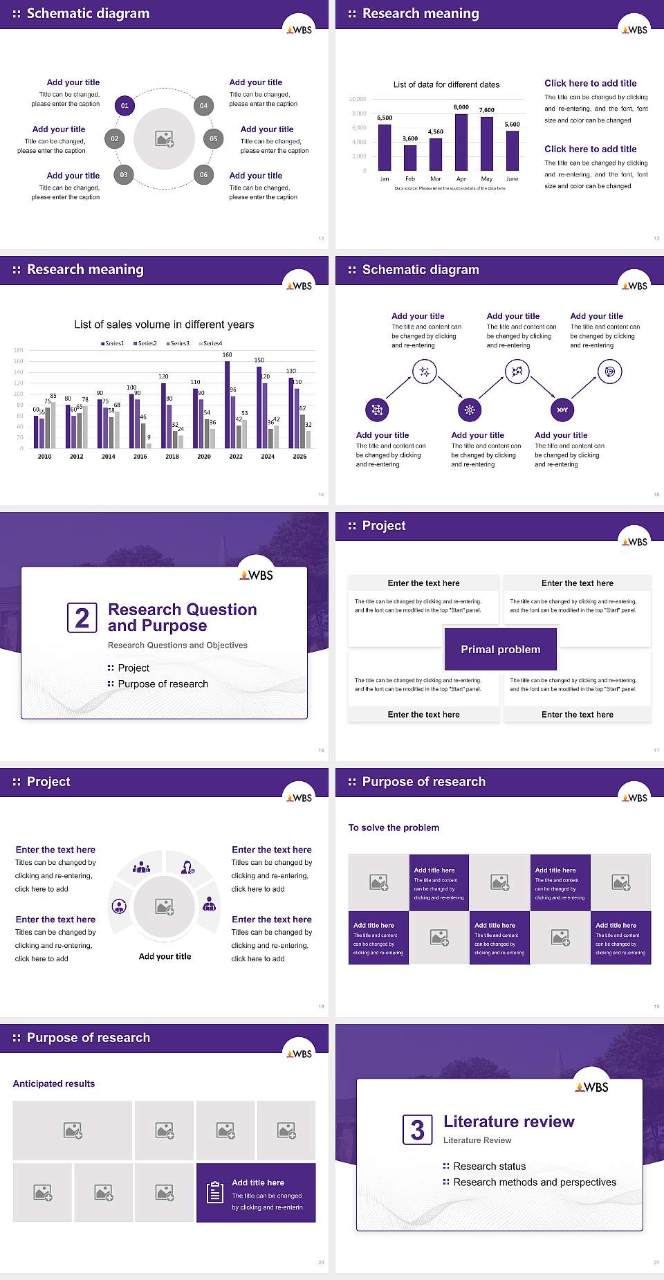 Wesley Biblical Seminary Graduation Thesis Defense PPT Template4:3 ratio PPT effect preview image3