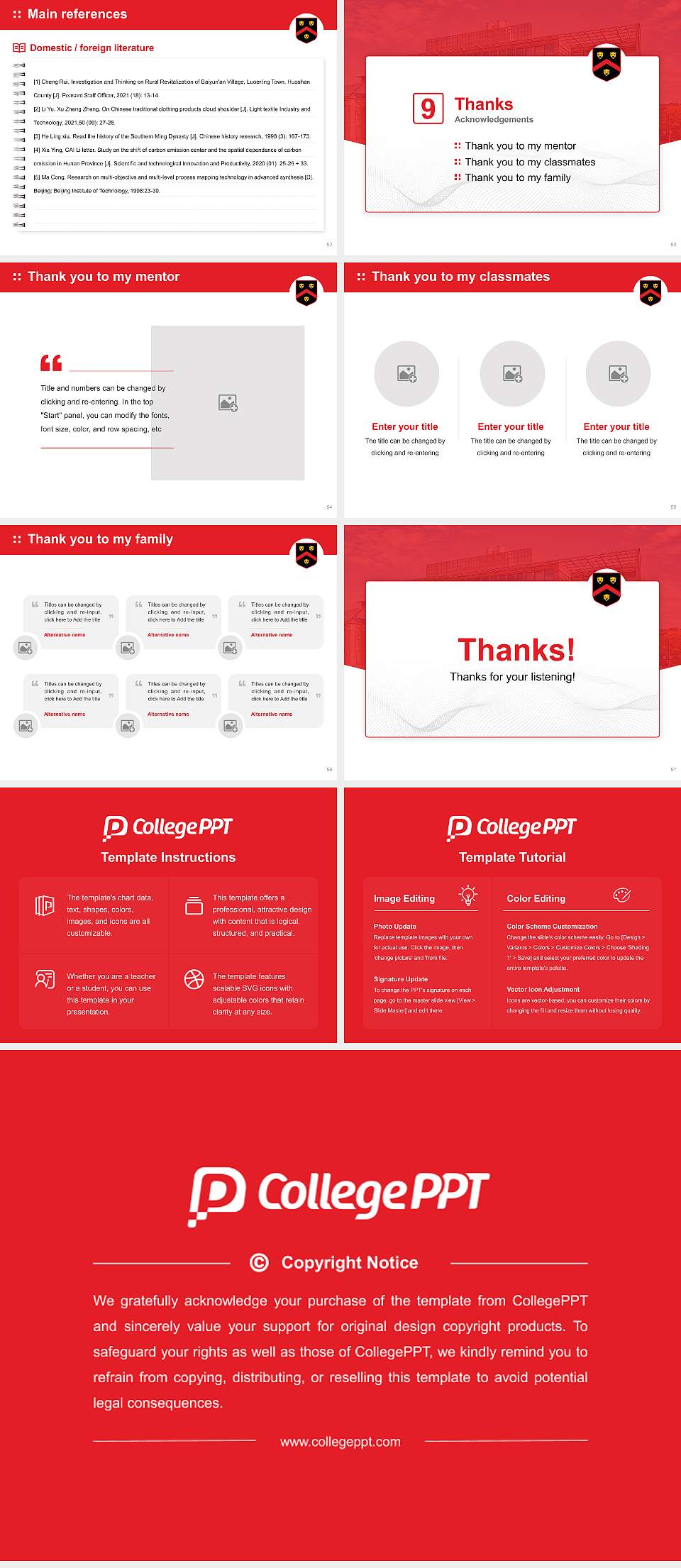 Wentworth Institute of Technology Graduation Thesis Defense PPT Template4:3 ratio PPT effect preview image7