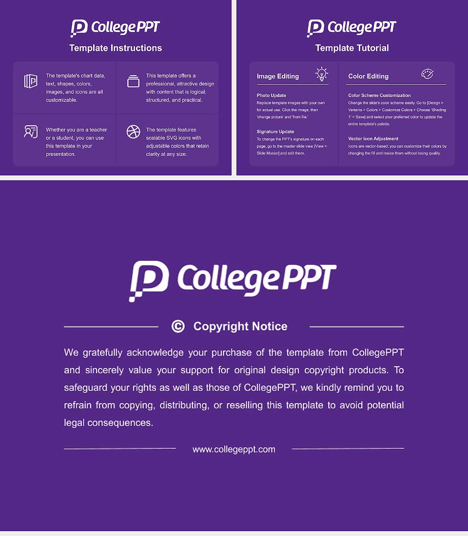 Wesley Theological Seminary Course/Courseware Creation PPT Template4:3 ratio PPT effect preview image5