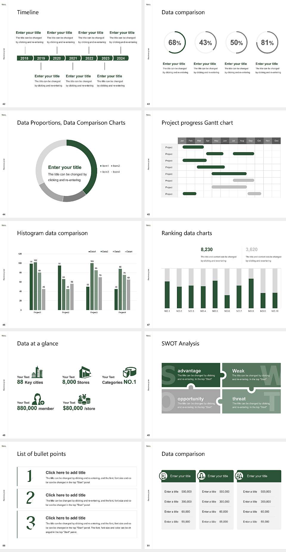 Webber International University Competition/Entrepreneurship Contest PPT Template4:3 ratio PPT effect preview image6