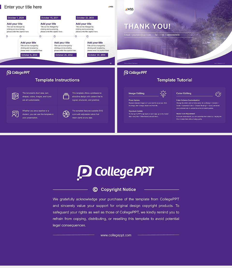 Wesley Biblical Seminary Lecture Sharing and Networking Event PPT Template16:9 ratio PPT effect preview image4