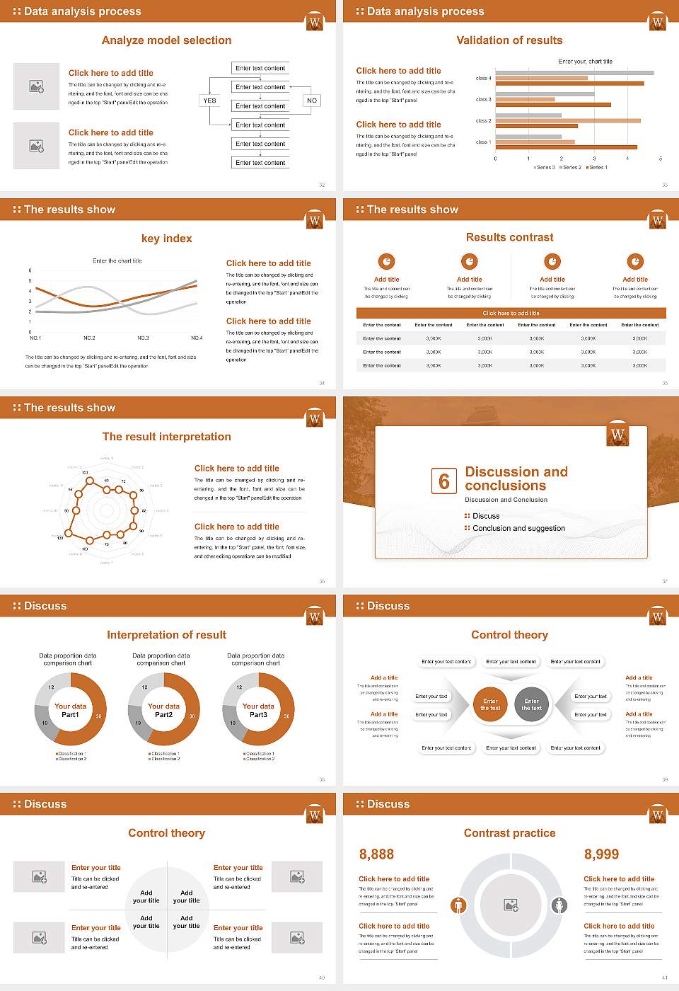 Waynesburg University Graduation Thesis Defense PPT Template16:9 ratio PPT effect preview image5