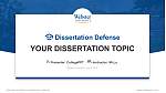 Webster University Graduation Thesis Defense PPT Template