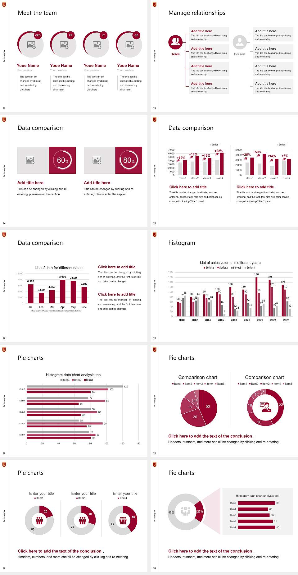 Ursinus College Competition/Entrepreneurship Contest PPT Template4:3 ratio PPT effect preview image4