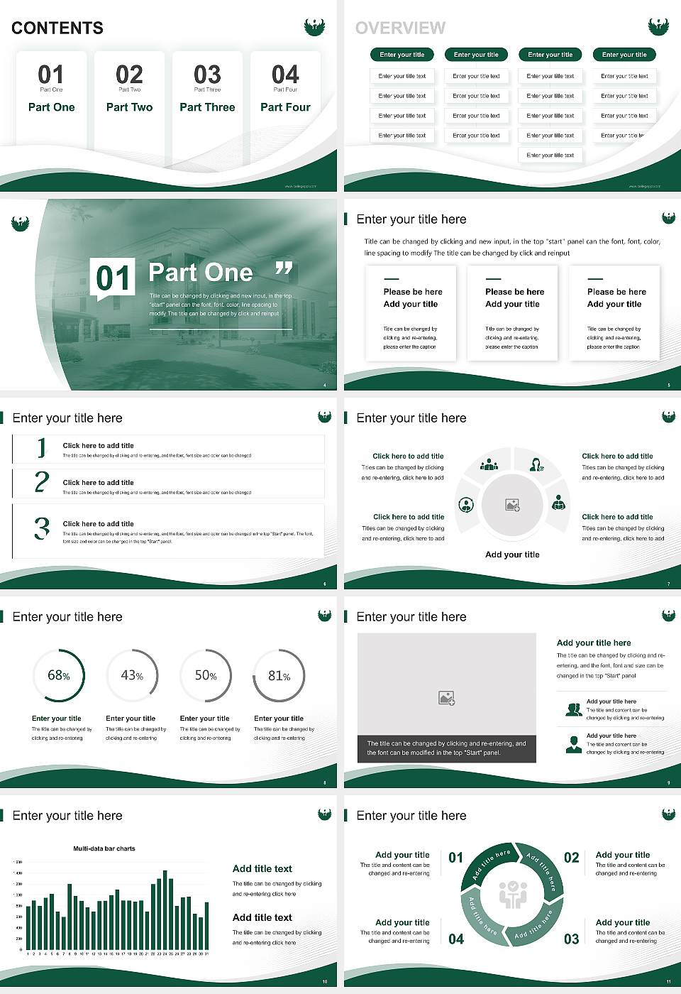 University of Wisconsin-Green Bay Lecture Sharing and Networking Event PPT Template16:9 ratio PPT effect preview image2