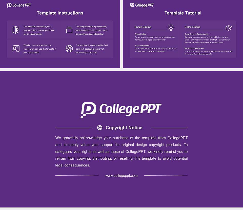University of Wisconsin-Whitewater Academic Presentation/Research Findings Report PPT Template16:9 ratio PPT effect preview image5