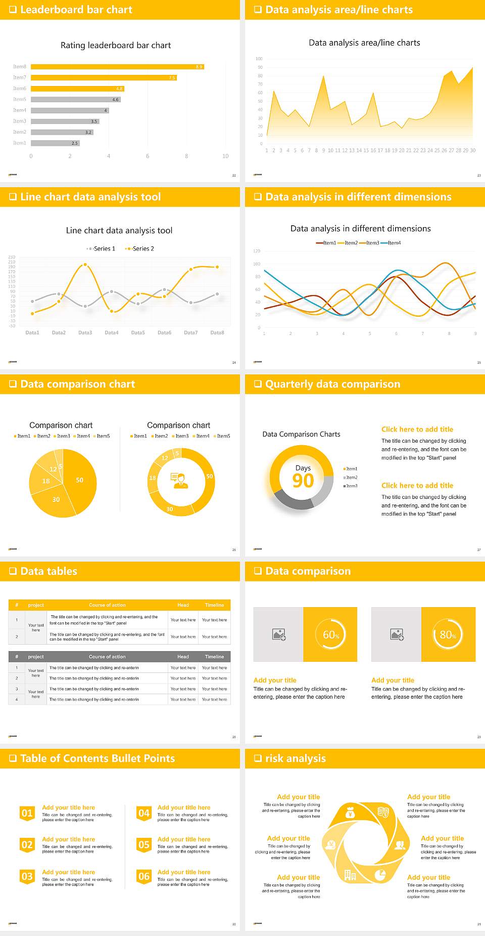 University of Wisconsin-Milwaukee General Purpose PPT Template4:3 ratio PPT effect preview image4