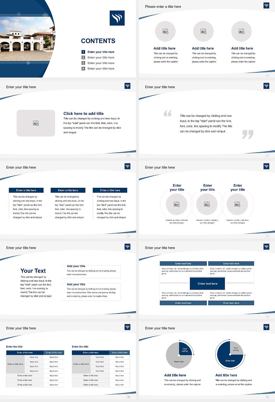 Vanguard University of Southern California Course/Courseware Creation PPT Template16:9 ratio PPT effect preview image2
