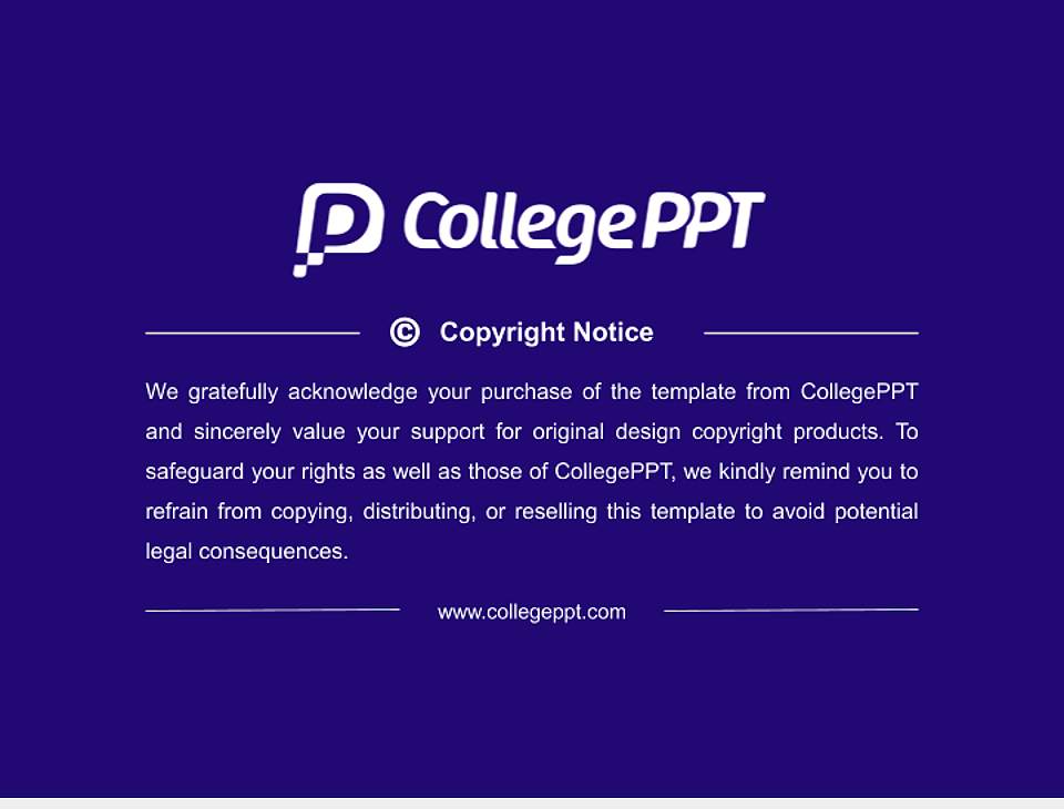 University of Western States General Purpose PPT Template4:3 ratio PPT effect preview image6