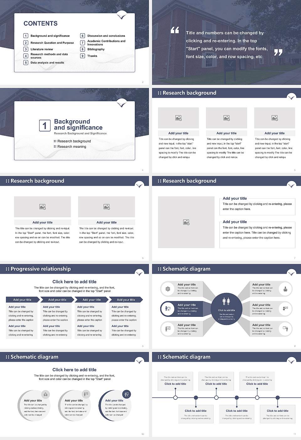 Virginia Beach Theological Seminary Graduation Thesis Defense PPT Template16:9 ratio PPT effect preview image2
