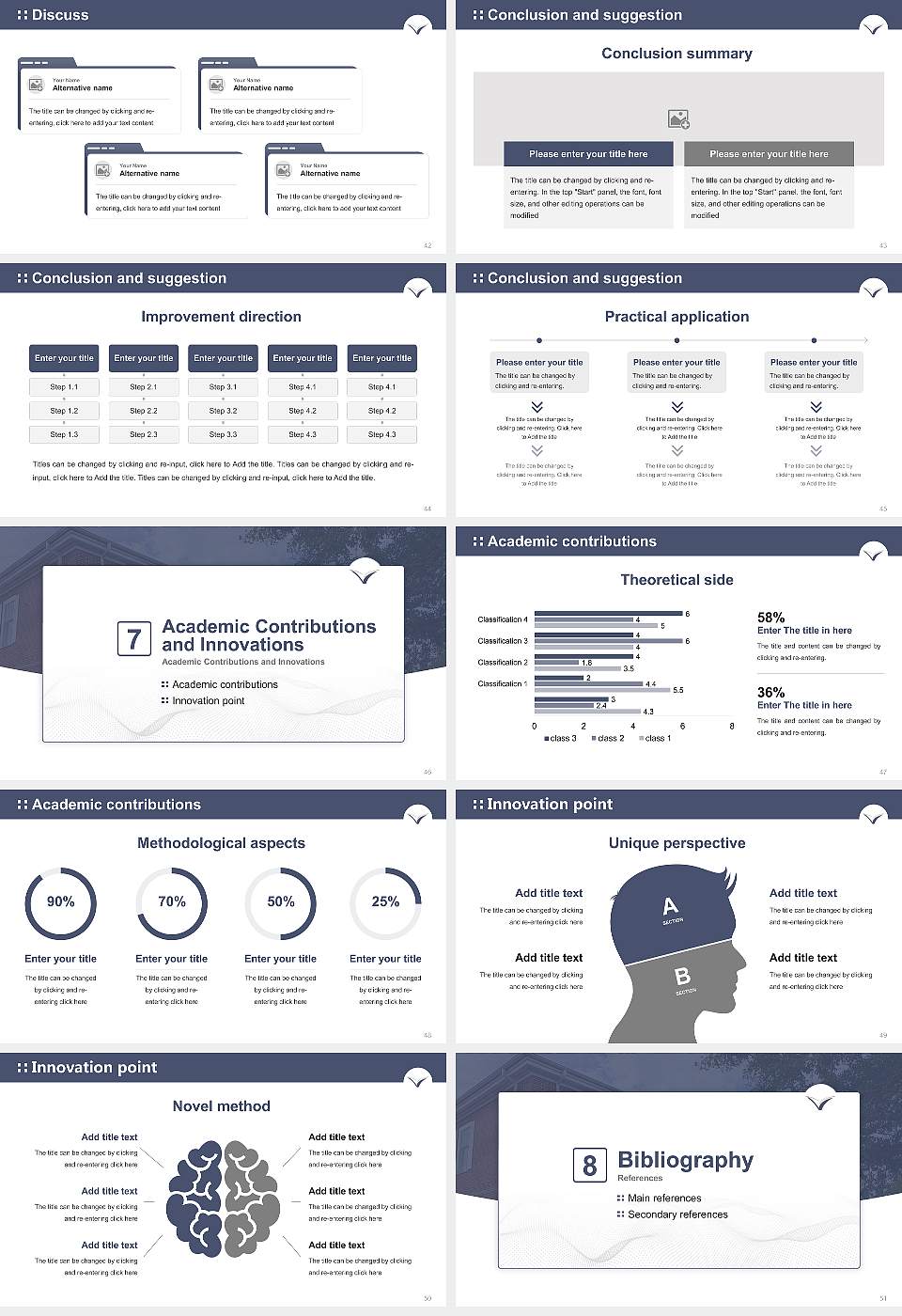 Virginia Beach Theological Seminary Graduation Thesis Defense PPT Template16:9 ratio PPT effect preview image6