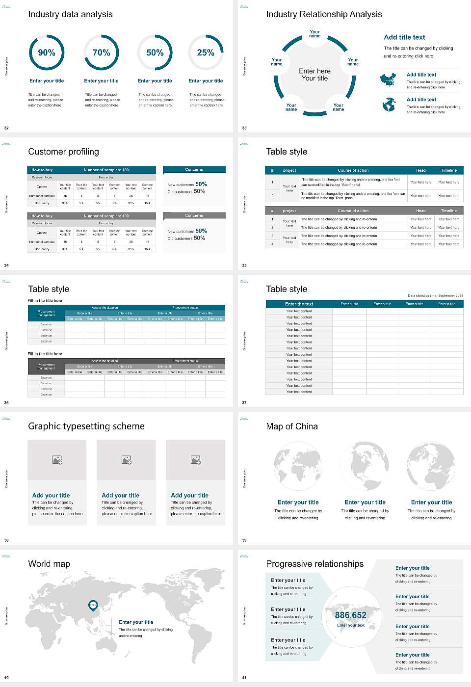 Walden University Competition/Entrepreneurship Contest PPT Template16:9 ratio PPT effect preview image5