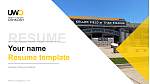University of Wisconsin-Oshkosh Resume Templat PPT