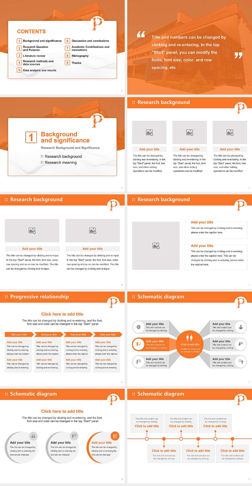 University of Wisconsin-Platteville Graduation Thesis Defense PPT Template4:3 ratio PPT effect preview image2