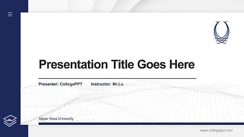 Upper Iowa University Thesis Proposal/Graduation Defense PPT Template