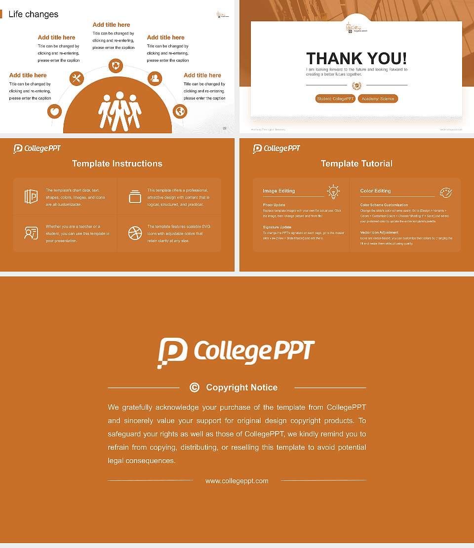 Wartburg Theological Seminary National Scholarship Defense PPT Template16:9 ratio PPT effect preview image4