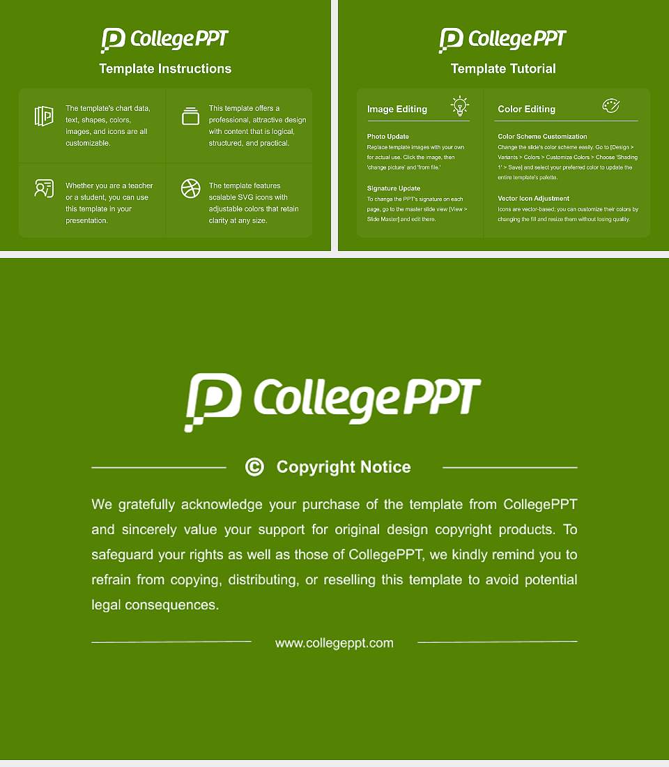 Vermont Law School Course/Courseware Creation PPT Template4:3 ratio PPT effect preview image5