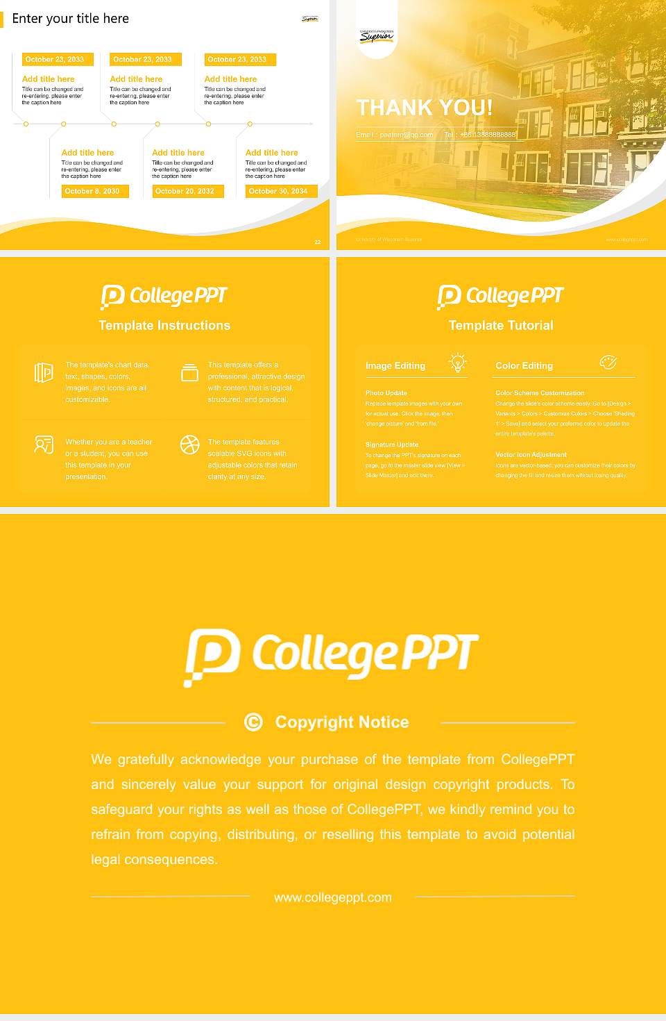 University of Wisconsin-Superior Lecture Sharing and Networking Event PPT Template4:3 ratio PPT effect preview image4