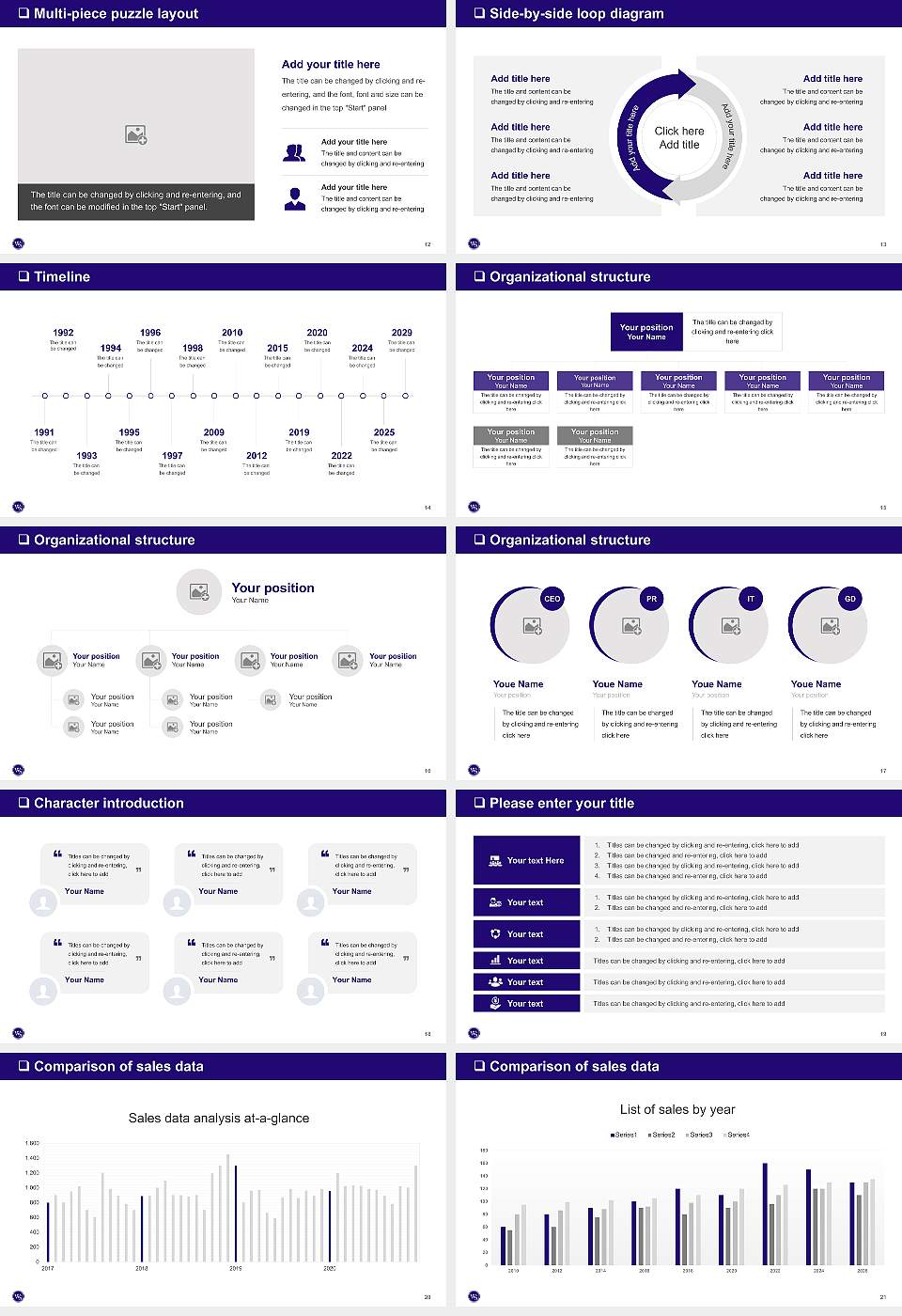 University of Western States General Purpose PPT Template16:9 ratio PPT effect preview image3