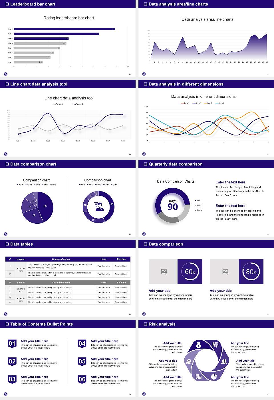 University of Western States General Purpose PPT Template16:9 ratio PPT effect preview image4