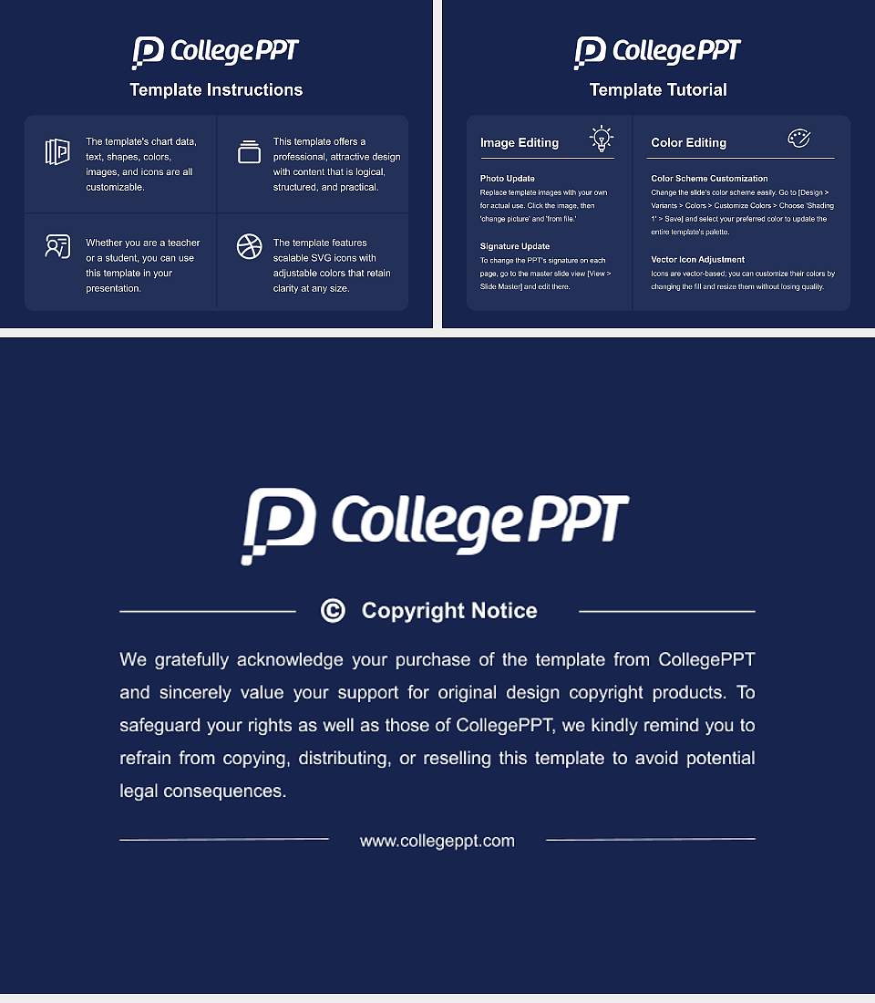 Upstate Medical University Course/Courseware Creation PPT Template4:3 ratio PPT effect preview image5