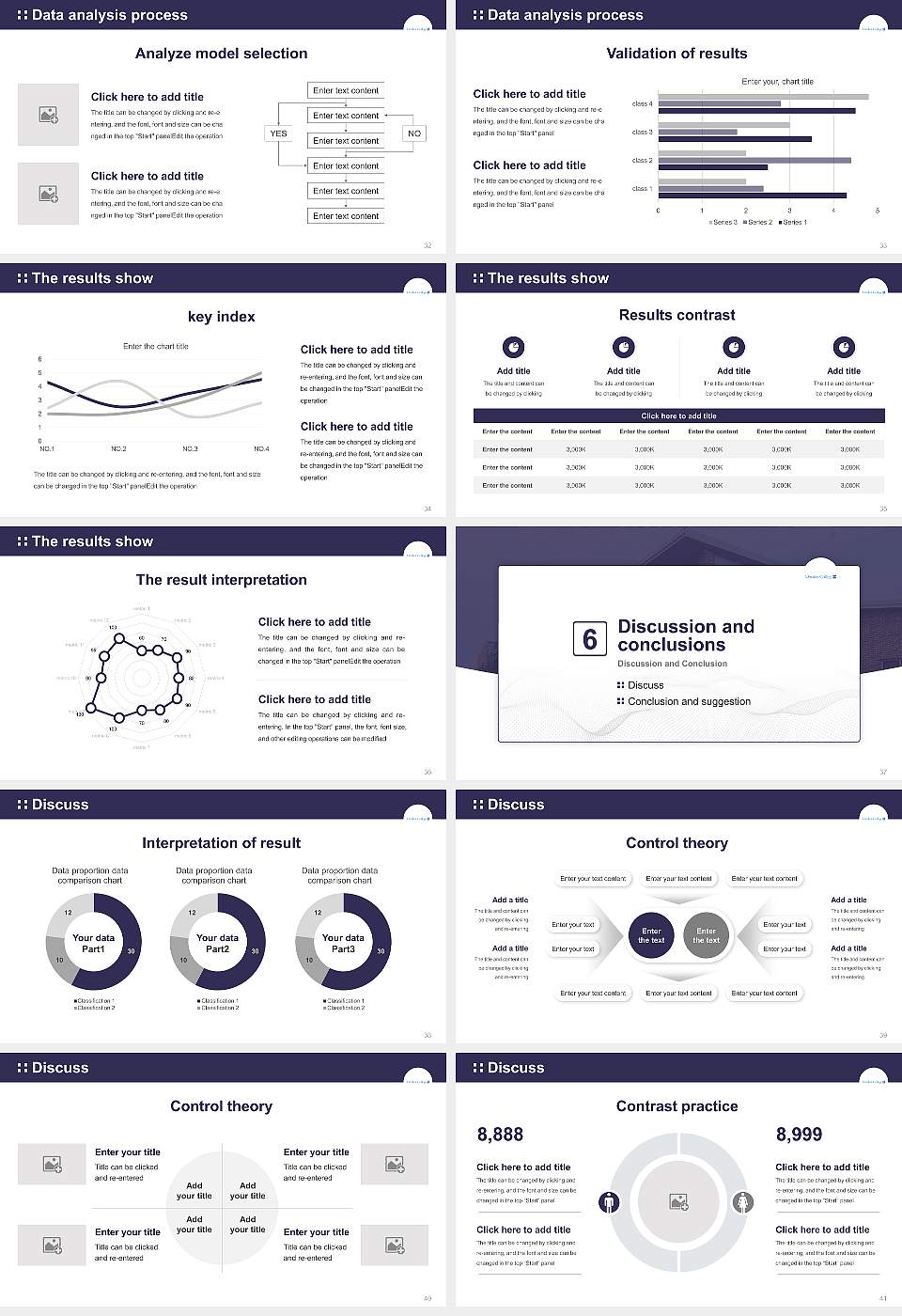 Ursuline College Graduation Thesis Defense PPT Template16:9 ratio PPT effect preview image5
