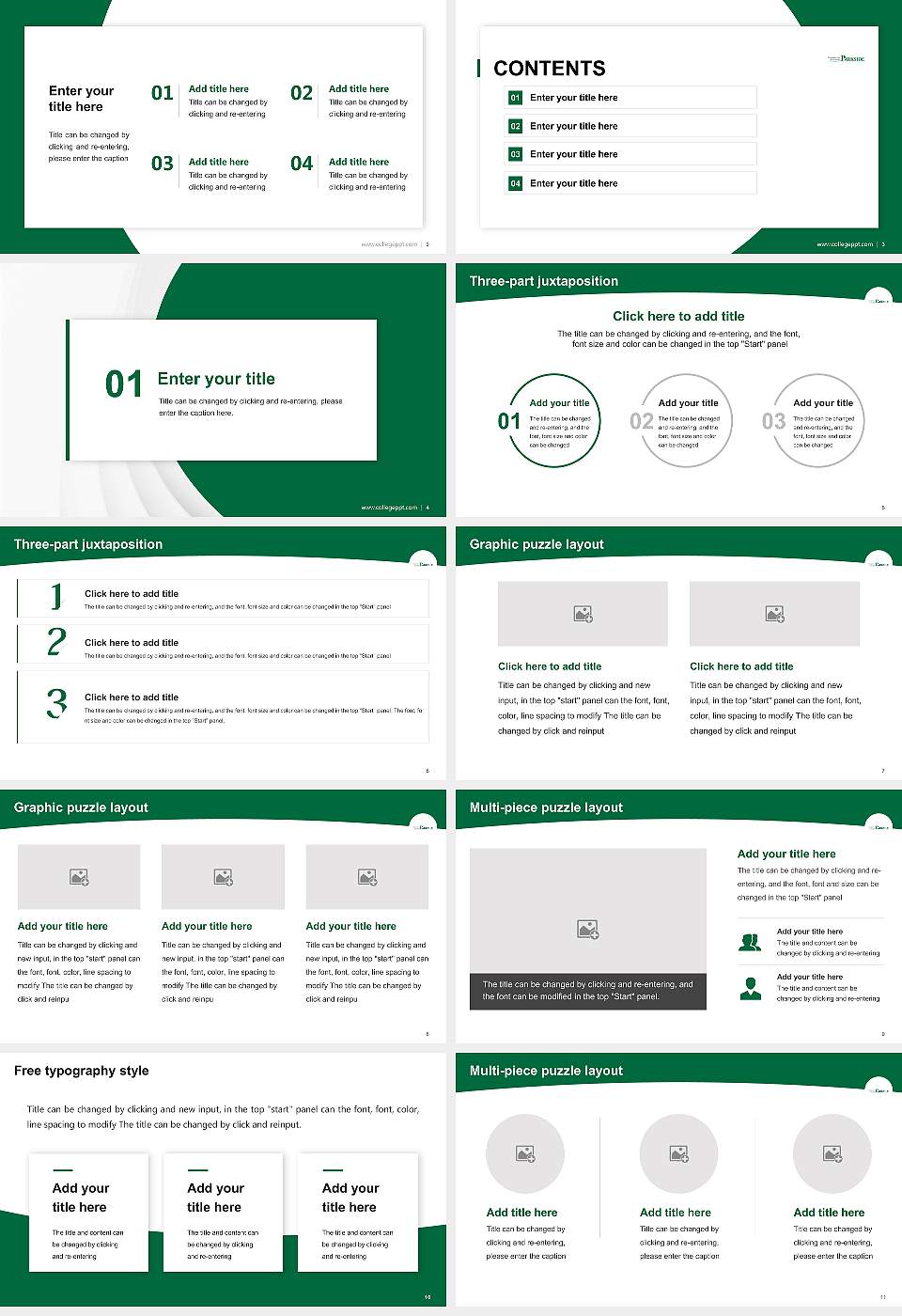 University of Wisconsin-Parkside Academic Presentation/Research Findings Report PPT Template16:9 ratio PPT effect preview image2