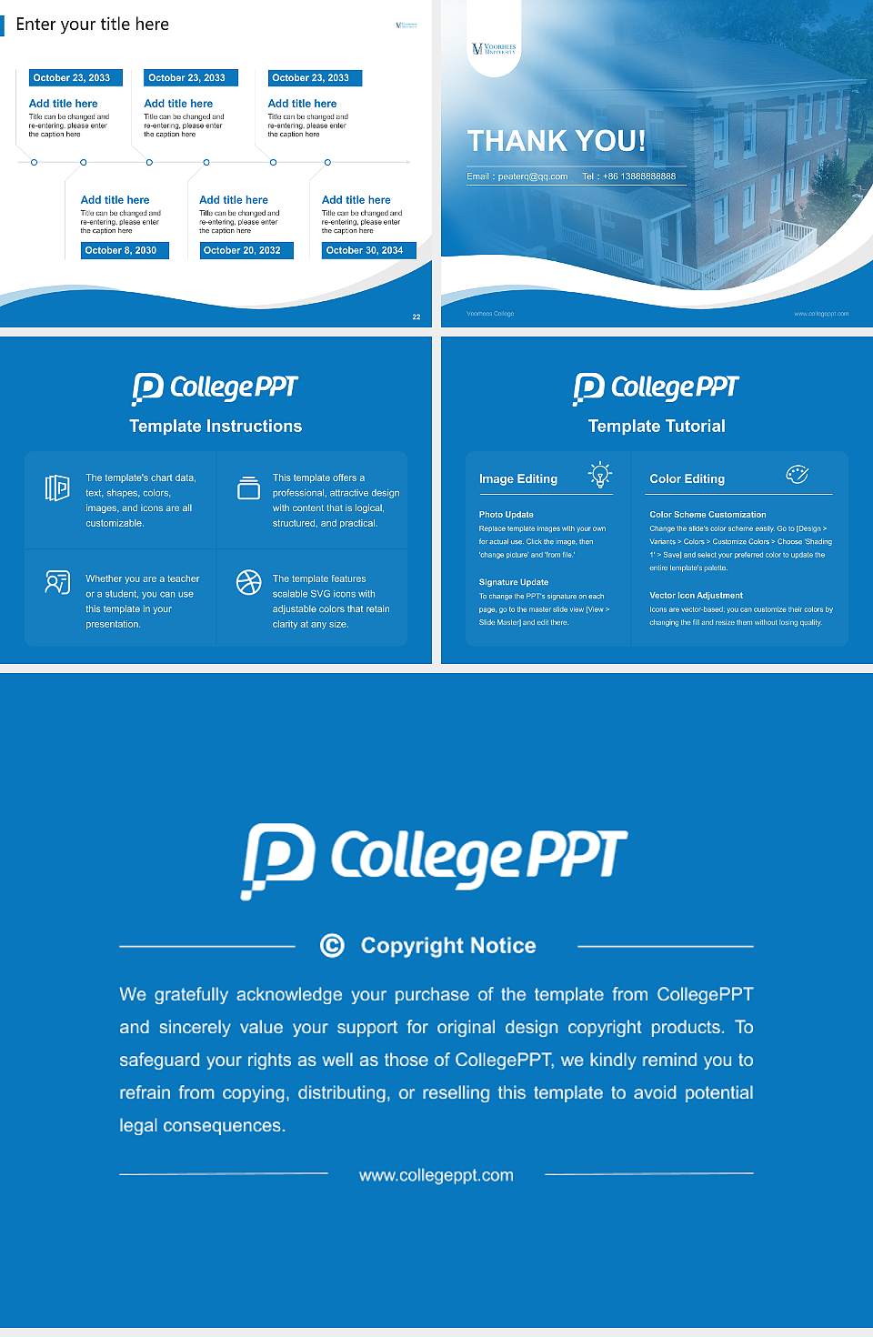 Voorhees College Lecture Sharing and Networking Event PPT Template4:3 ratio PPT effect preview image4
