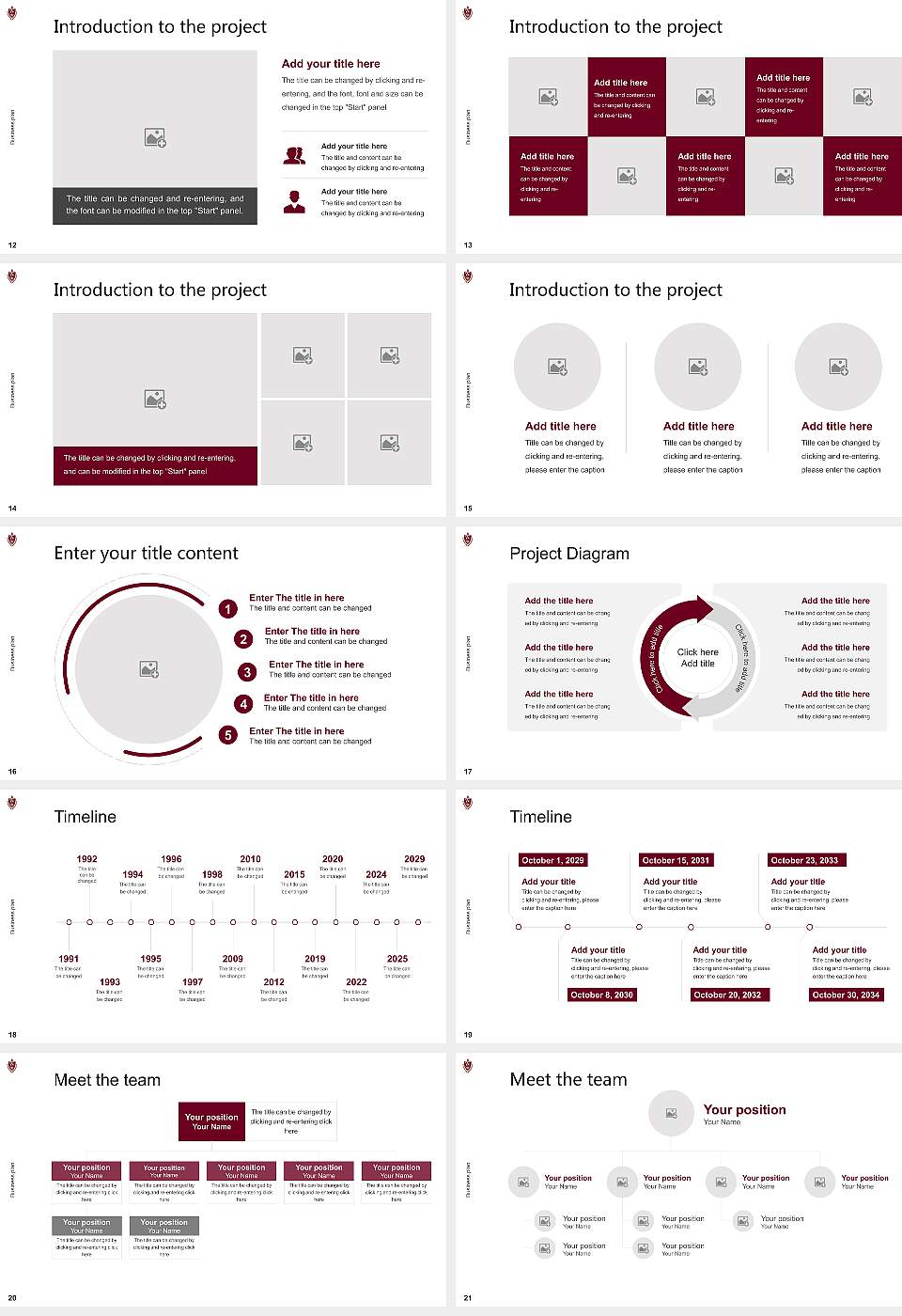Walsh University Competition/Entrepreneurship Contest PPT Template16:9 ratio PPT effect preview image3