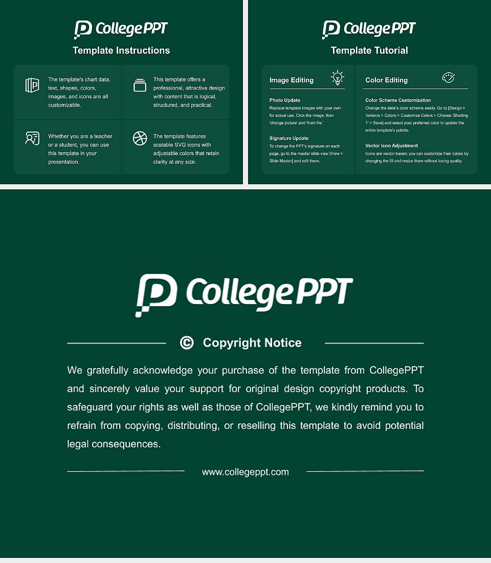 Wagner College Academic Presentation/Research Findings Report PPT Template4:3 ratio PPT effect preview image5