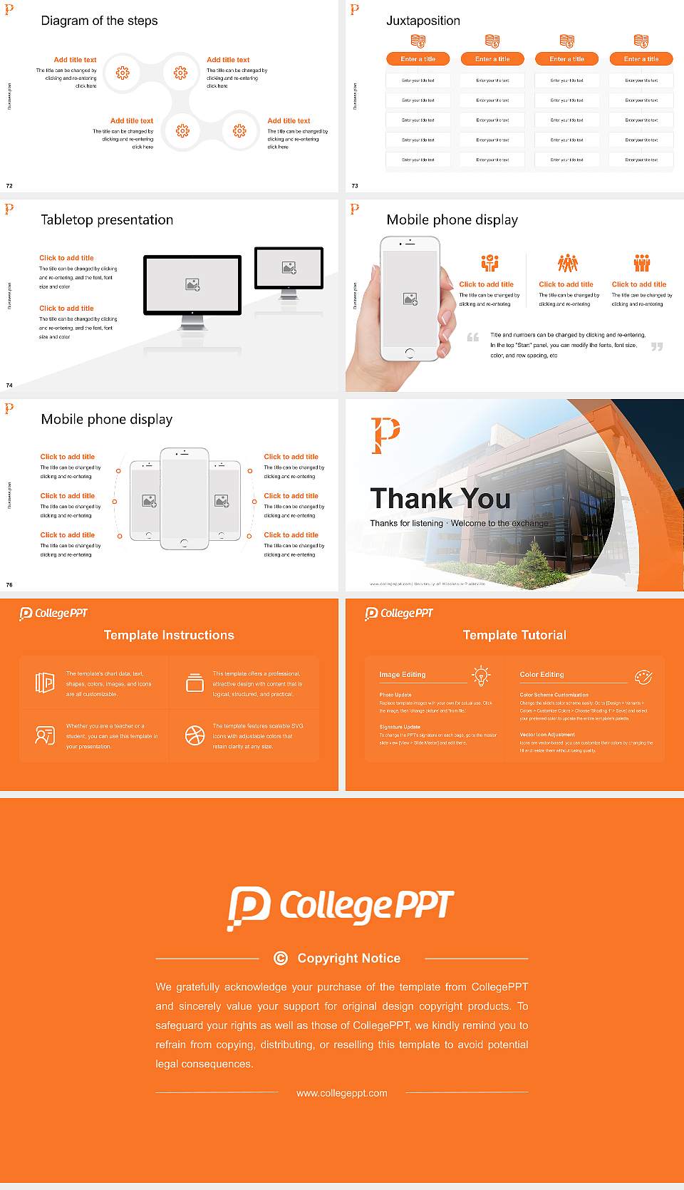 University of Wisconsin-Platteville Competition/Entrepreneurship Contest PPT Template16:9 ratio PPT effect preview image9