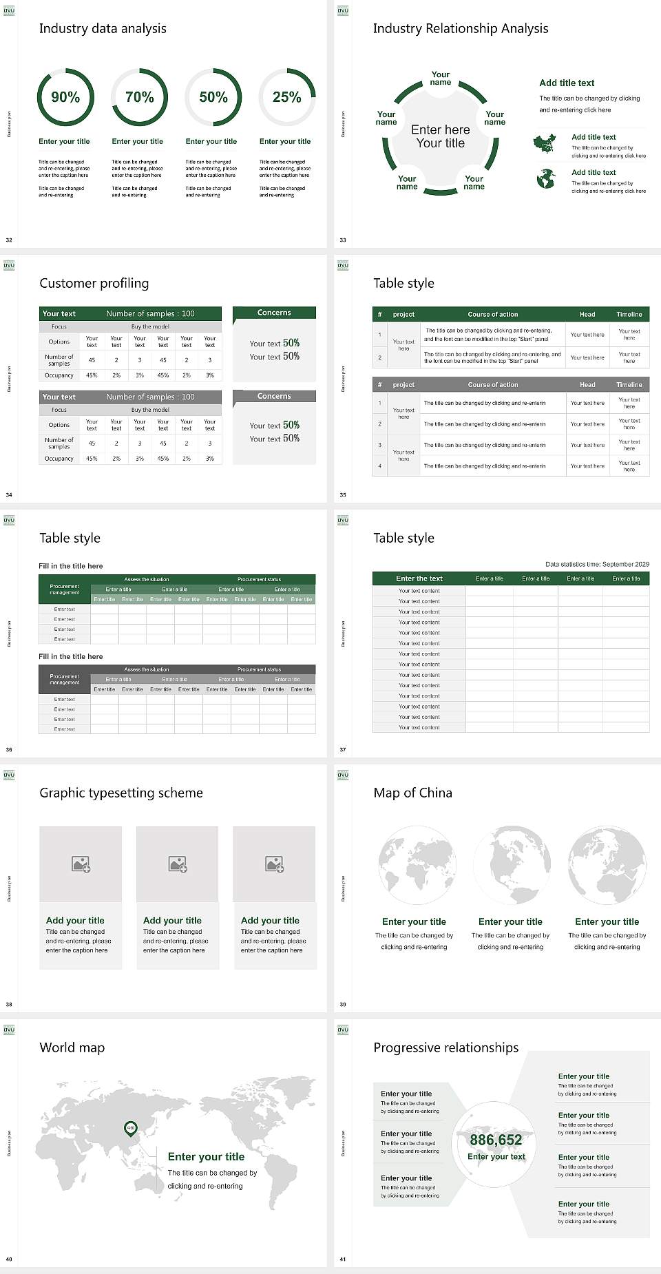 Utah Valley University Competition/Entrepreneurship Contest PPT Template4:3 ratio PPT effect preview image5