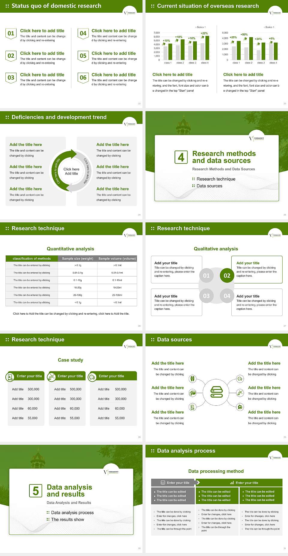Vermont Law School Graduation Thesis Defense PPT Template4:3 ratio PPT effect preview image4