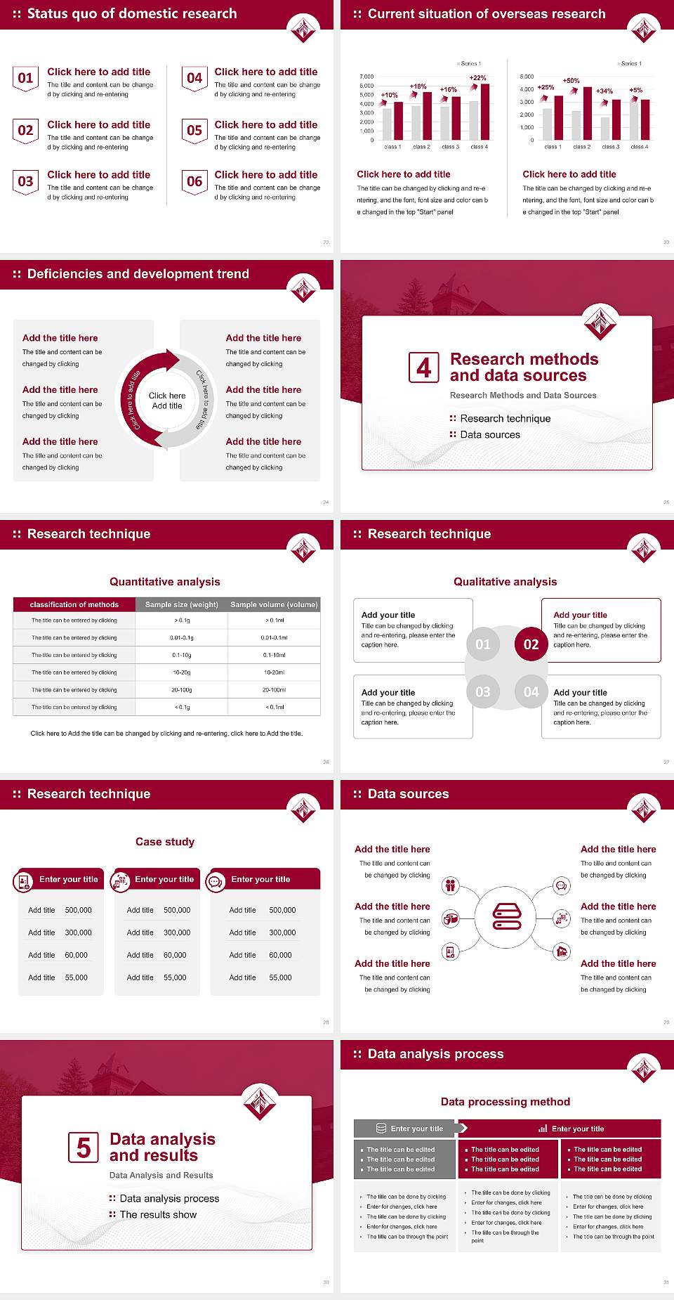 Valley City State University Graduation Thesis Defense PPT Template4:3 ratio PPT effect preview image4