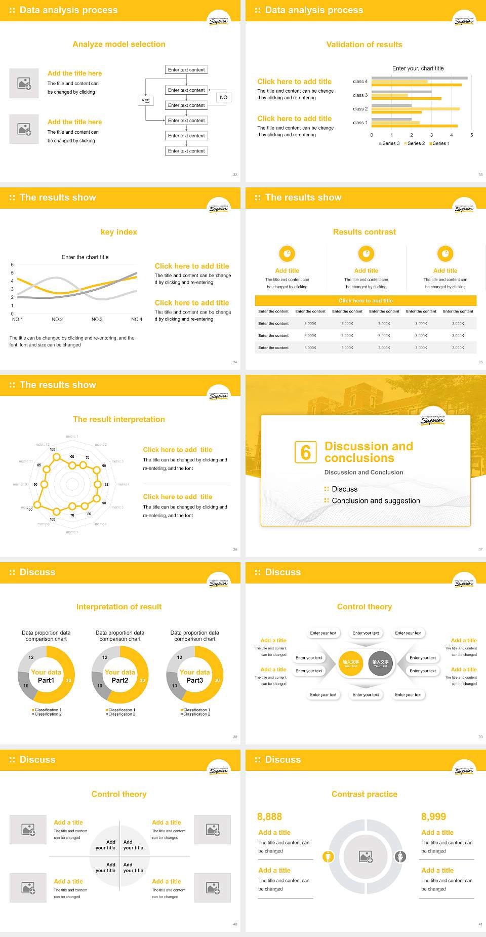 University of Wisconsin-Superior Graduation Thesis Defense PPT Template4:3 ratio PPT effect preview image5