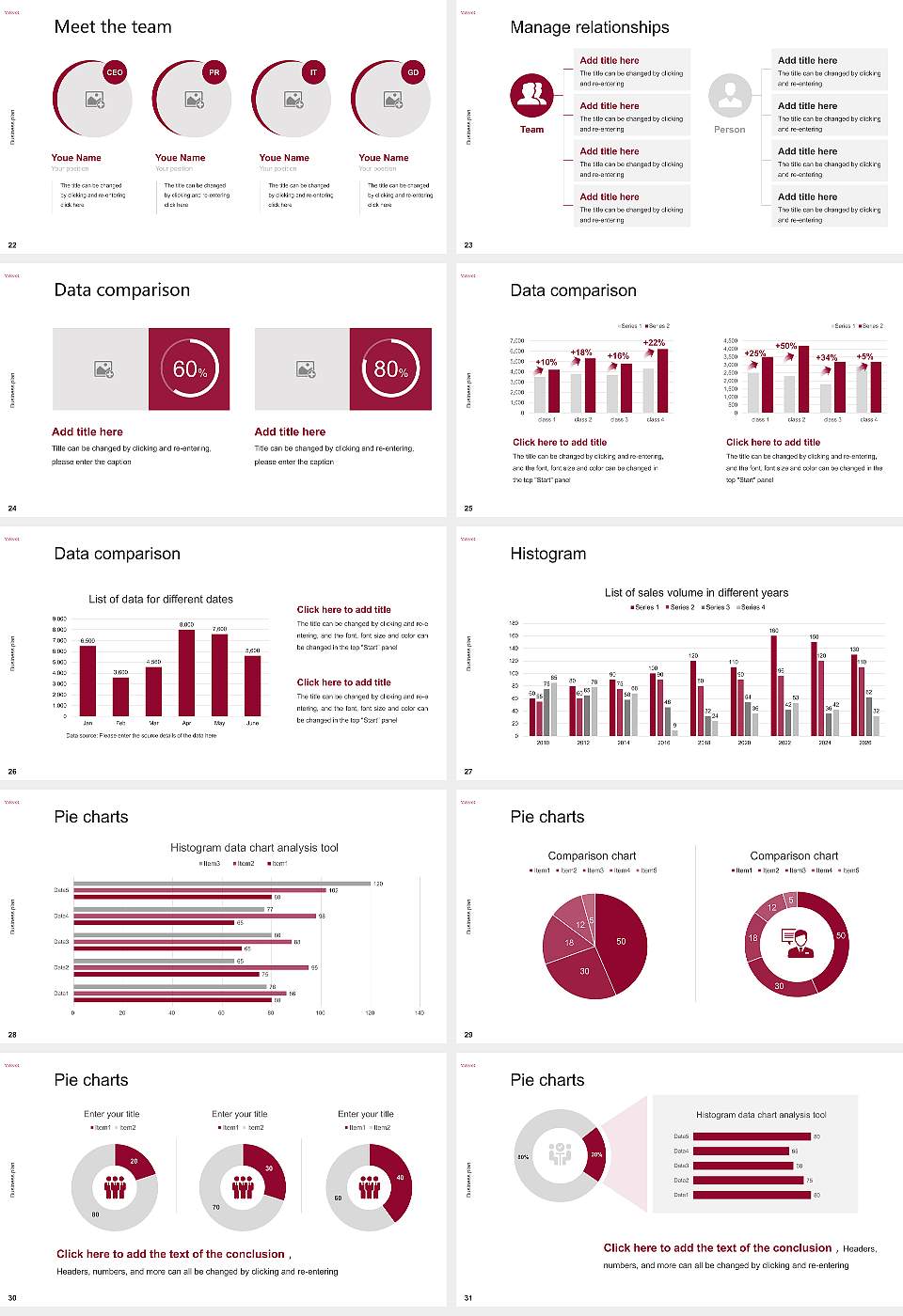 Vassar College Competition/Entrepreneurship Contest PPT Template16:9 ratio PPT effect preview image4