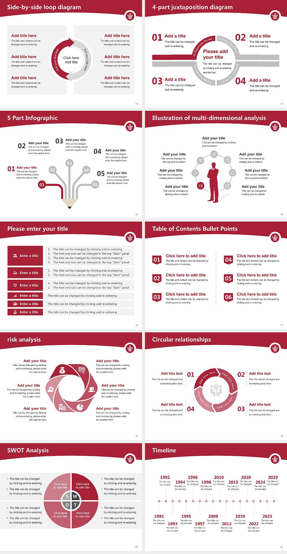 Viterbo University Academic Presentation/Research Findings Report PPT Template4:3 ratio PPT effect preview image3