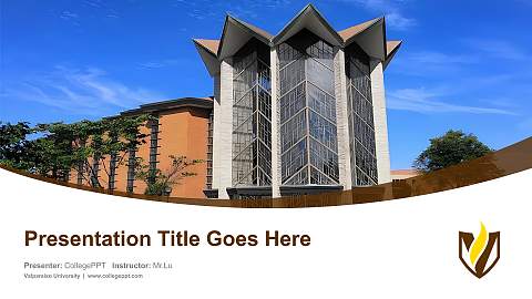 Valparaiso University Course/Courseware Creation PPT Template