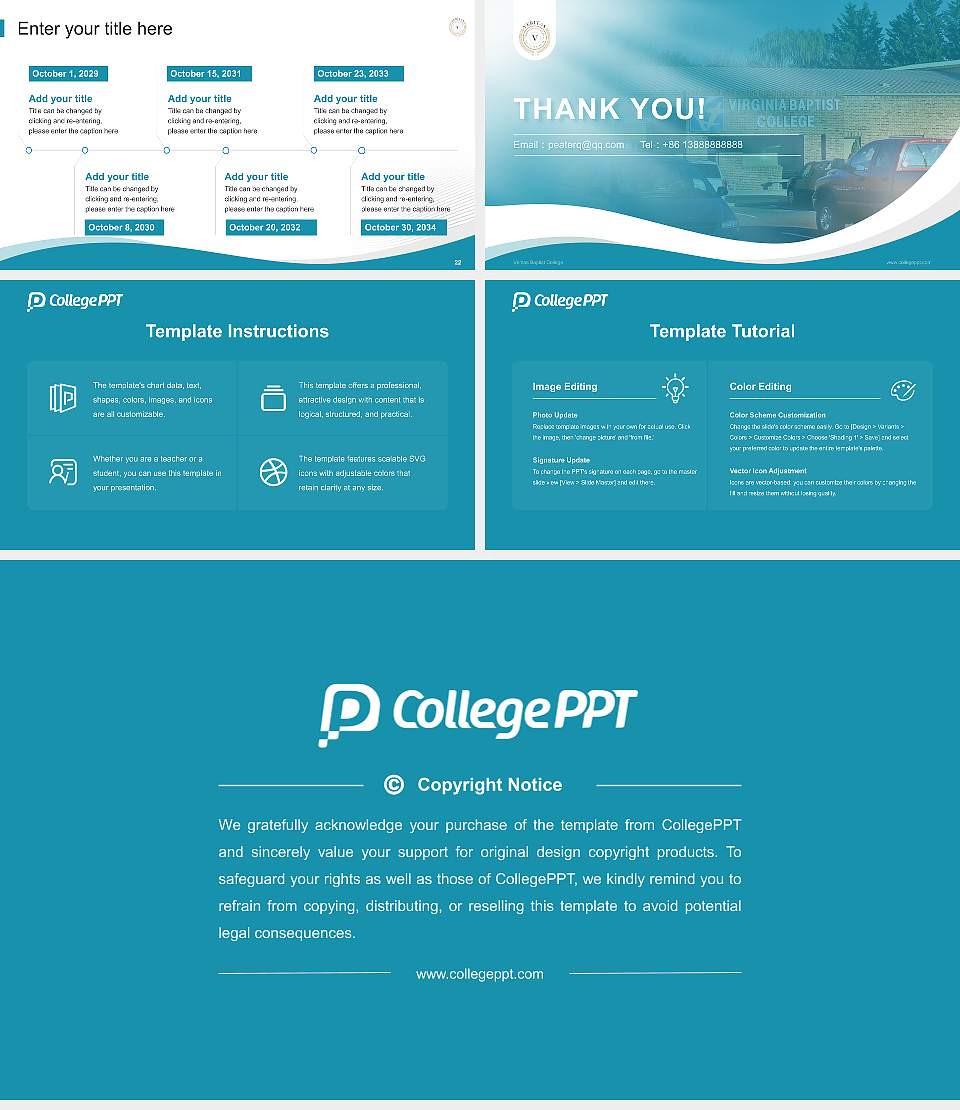 Veritas Baptist College Lecture Sharing and Networking Event PPT Template16:9 ratio PPT effect preview image4