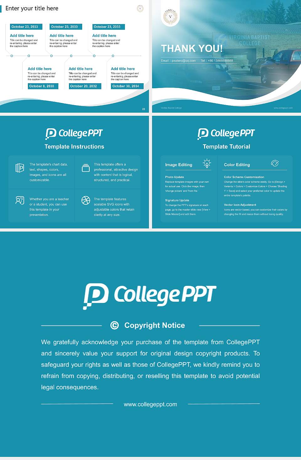 Veritas Baptist College Lecture Sharing and Networking Event PPT Template4:3 ratio PPT effect preview image4